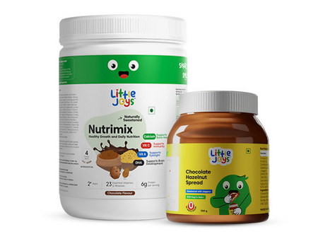 Little Joys Nutrimix + Chocolate Spread Combo