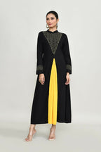 Joban Fashion Black Rayon Kurta Set