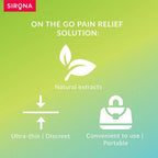 Sirona’s Beginner’s Hydrogel-Based Pain Relief Patch