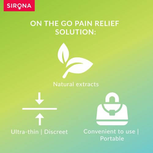 Sirona’s Beginner’s Hydrogel-Based Pain Relief Patch