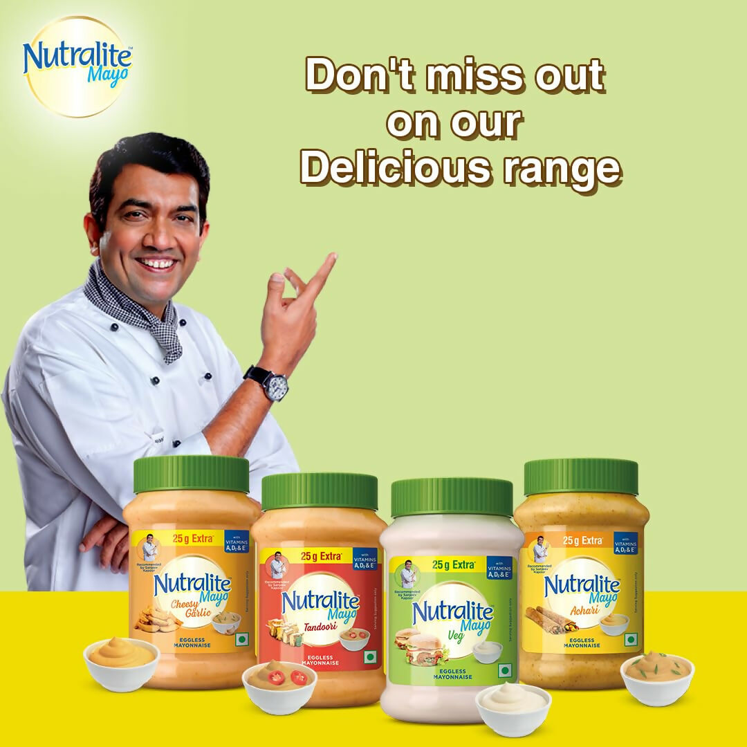 Nutralite Veg Mayo|Eggless Mayonnaise