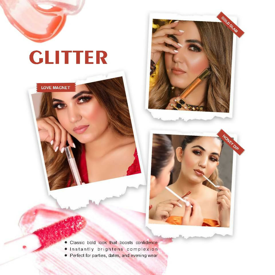 Love Earth Liquid Lip Gloss - Glitter