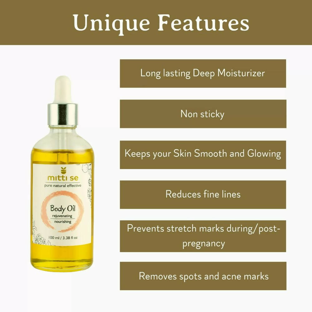 Mitti Se Rejuvenating Nourishing Body Oil
