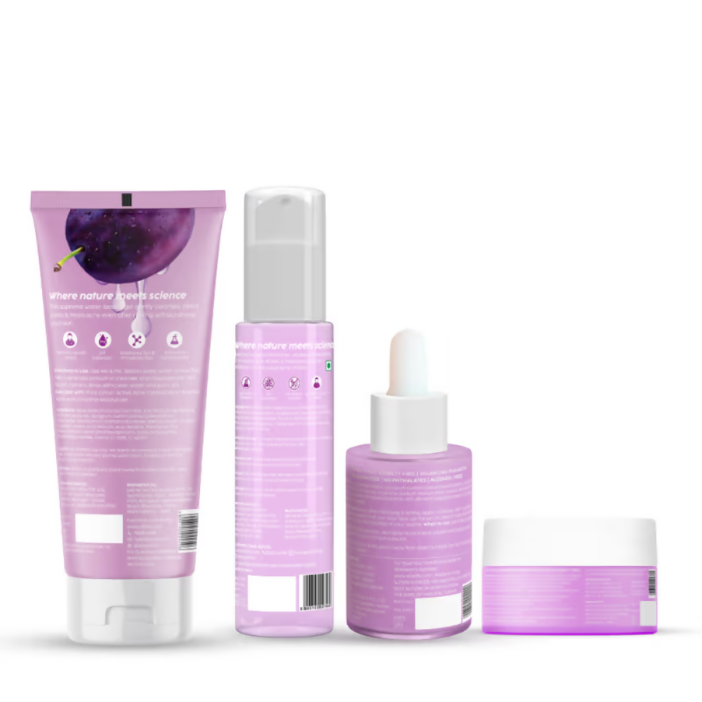 PLIX The Plant Fix Jamun Active Acne Regime With Cleanser & Toner