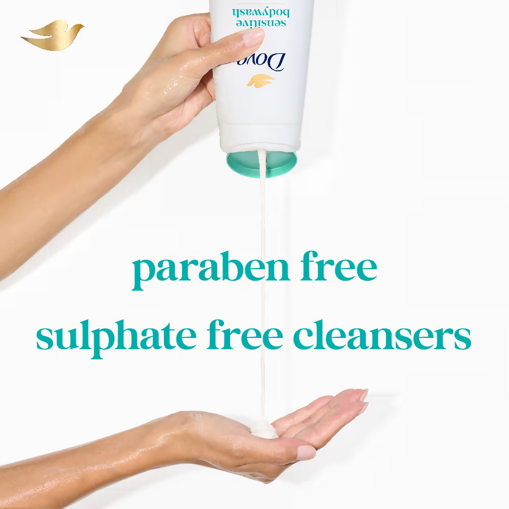 Dove Advanced Sensitive Care Body Wash With Ceramide & Nutrient Cream