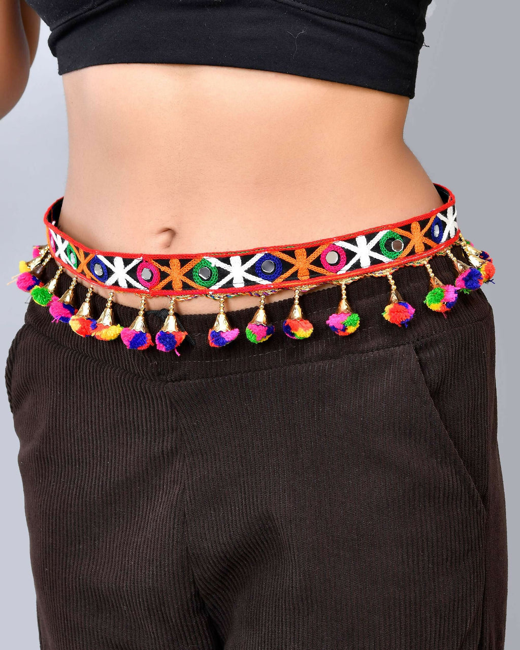 VOJ Multi Cololur Adjustable Waist Belt