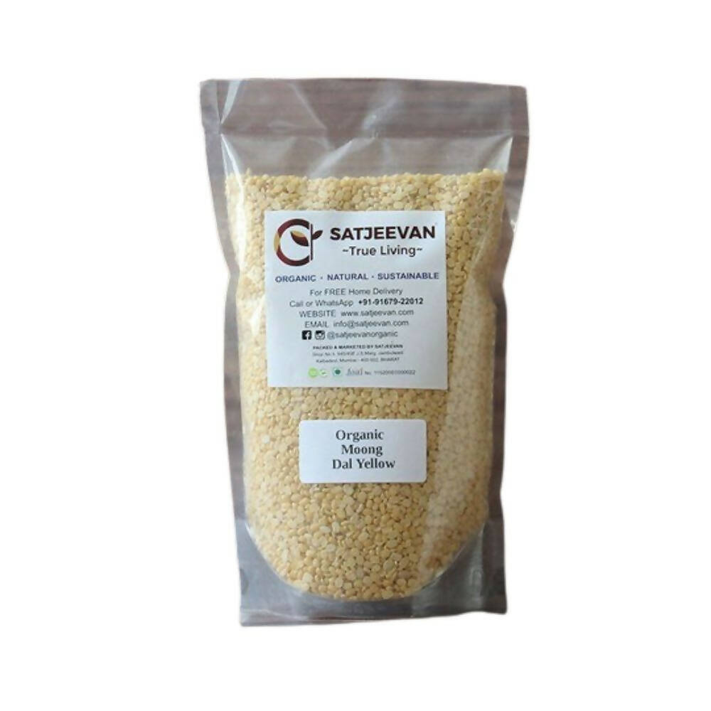 Satjeevan Organic Moong Dal Yellow - Distacart