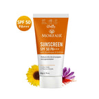 Globus Remedies Morfair Sunscreen SPF 50 PA+++ with Sunflower & Saffron For Reduces Sunspots & Pigmentation