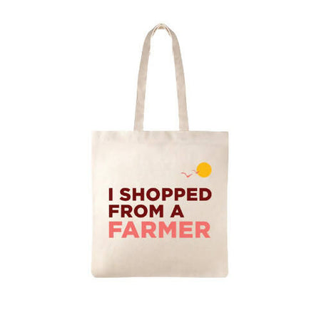 Two Brothers Organic Farms Farmer Style Cotton Bag (Tote Bag)