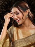 Ruby Raang Gold Polished Multi-Color Kundan Loops