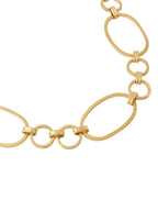 NVR Women Gold-Polished Statement Necklace
