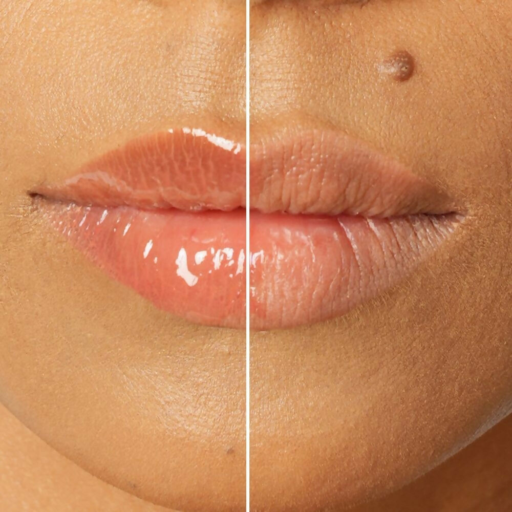 The Skin Diet Company Lip Barrier Oil Clear Gloss with Peptides Hydrates, For Dry & Pigmented Lips