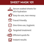 Nykaa Skin Secrets Exotic Indulgence Acai Berry + Pomegranate Sheet Mask For Youthful Skin