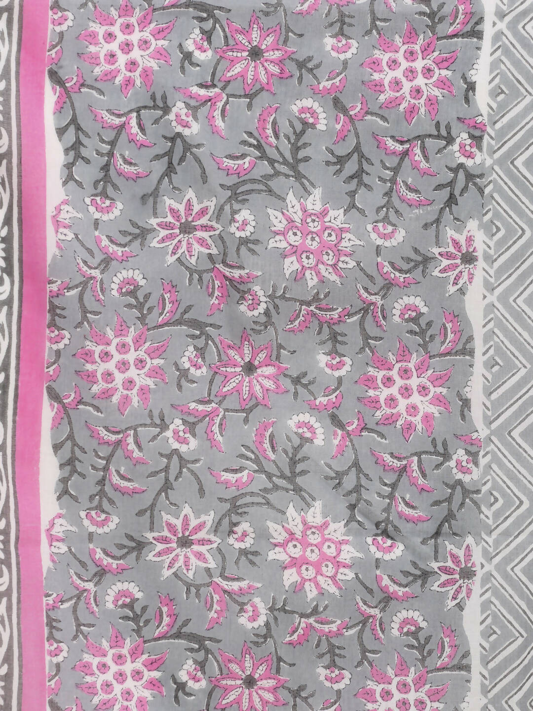 Rudra Bazaar Grey Printed Anarkali Suit Set With Dupatta - Distacart