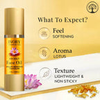 Ivory Natural 24K Gold Face Polish Oil For Luxurious Exfoliating And Rejuvenating Skincare