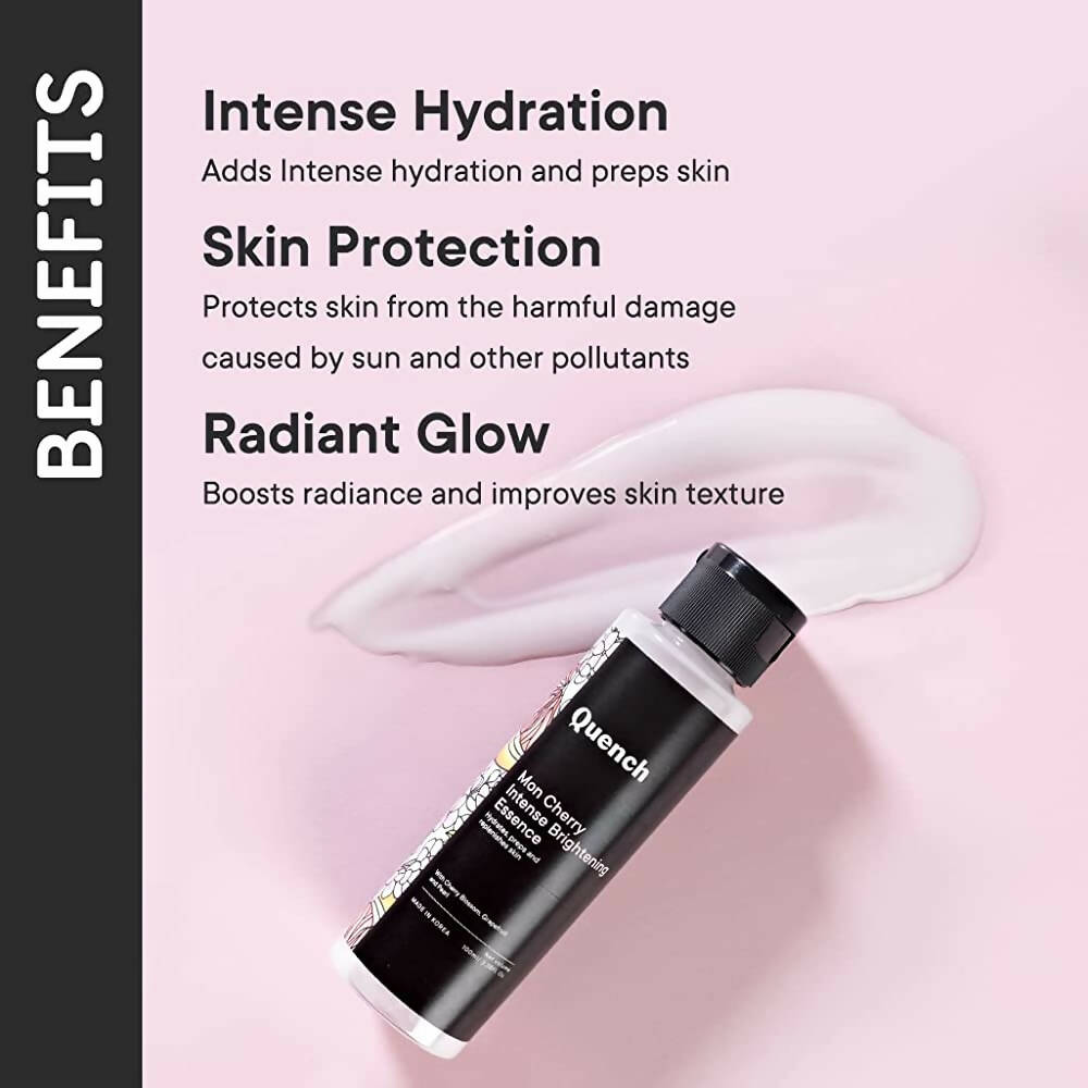 Quench Botanics Mon Cherry Intense Brightening Face Essence - Korean Skincare