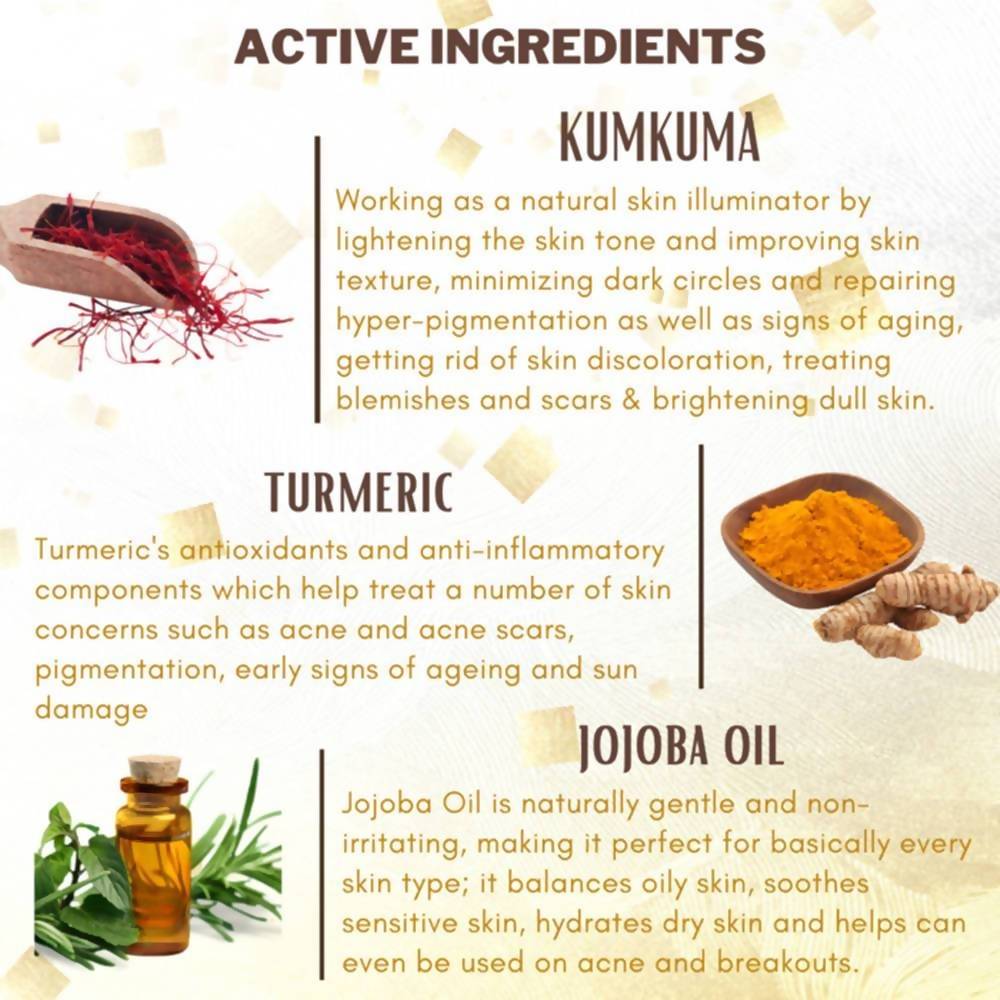 Aegte Ultra Luxurious Kumkuma Face & Body Polishing Oil