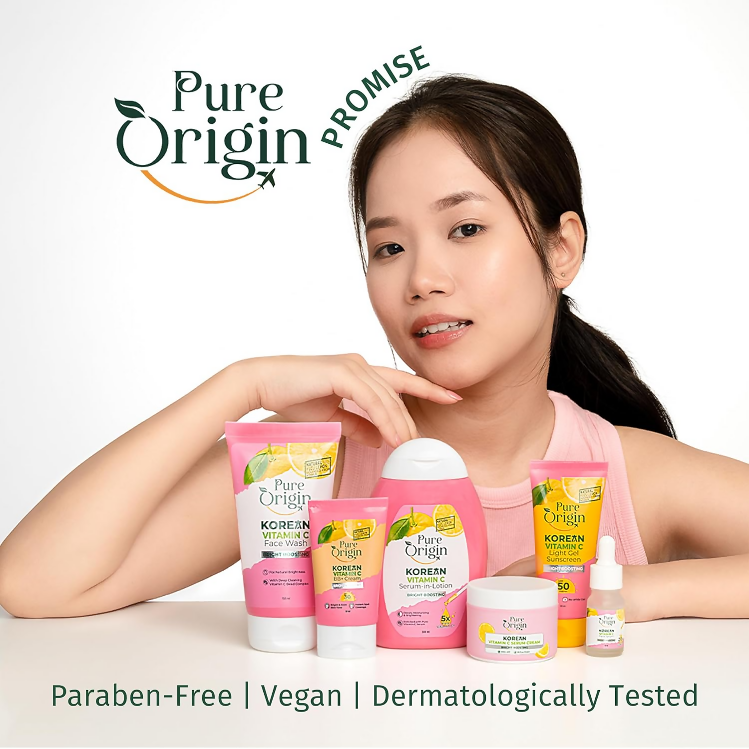 Pure Origin Korean Vitamin C Bright Boosting Serum Cream