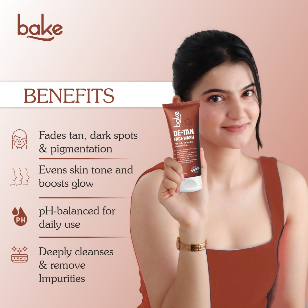 Bake De-Tan Coffee Face Wash with Kojic Acid