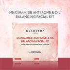 Glamveda Niacinamide Anti Acne Facial Kit