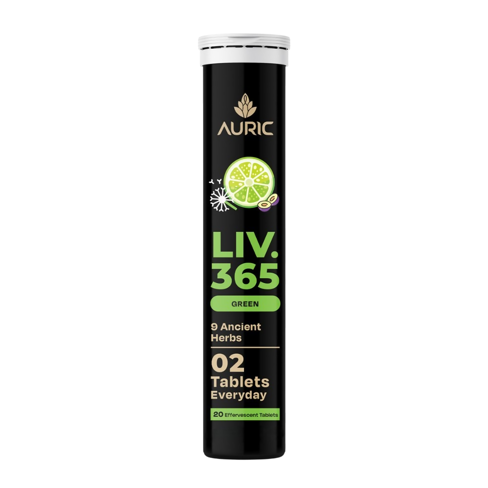Auric Liv365 Tablets | Lemon Flavour