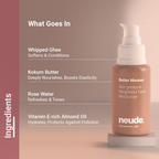 Neude Butter Mousse Face Moisturizer For Men&Women