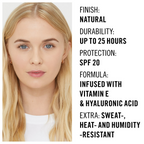 Rimmel London Lasting Finish 25 Hour Foundation SPF 20 - Vanilla