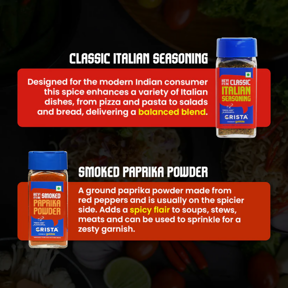 Crista Spices International Taste Notes