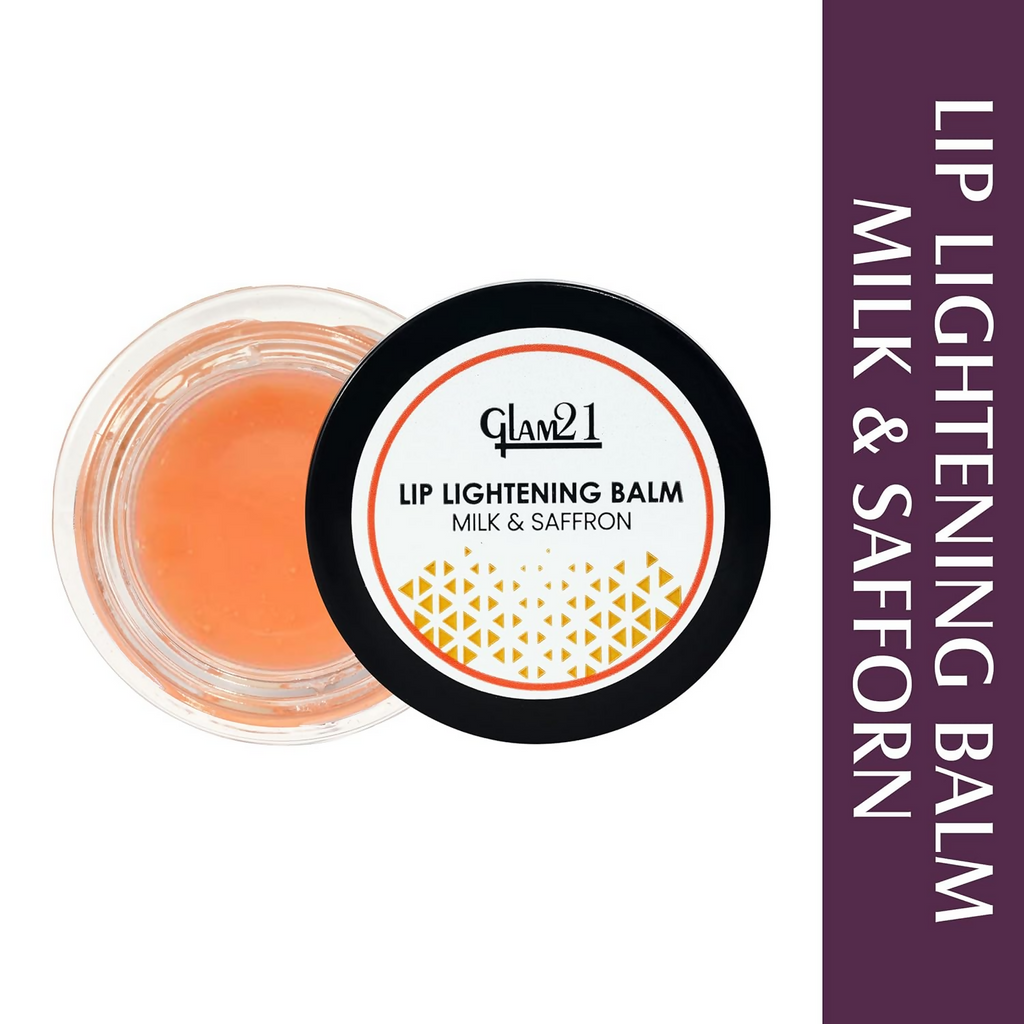 Glam21 Lip Balm In Milk & Saffron Flavour