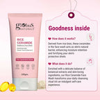 Globus Naturals Rice Ceramide Face Wash For Hydrated Glow, Enriched with Green Tea & Vitamin E