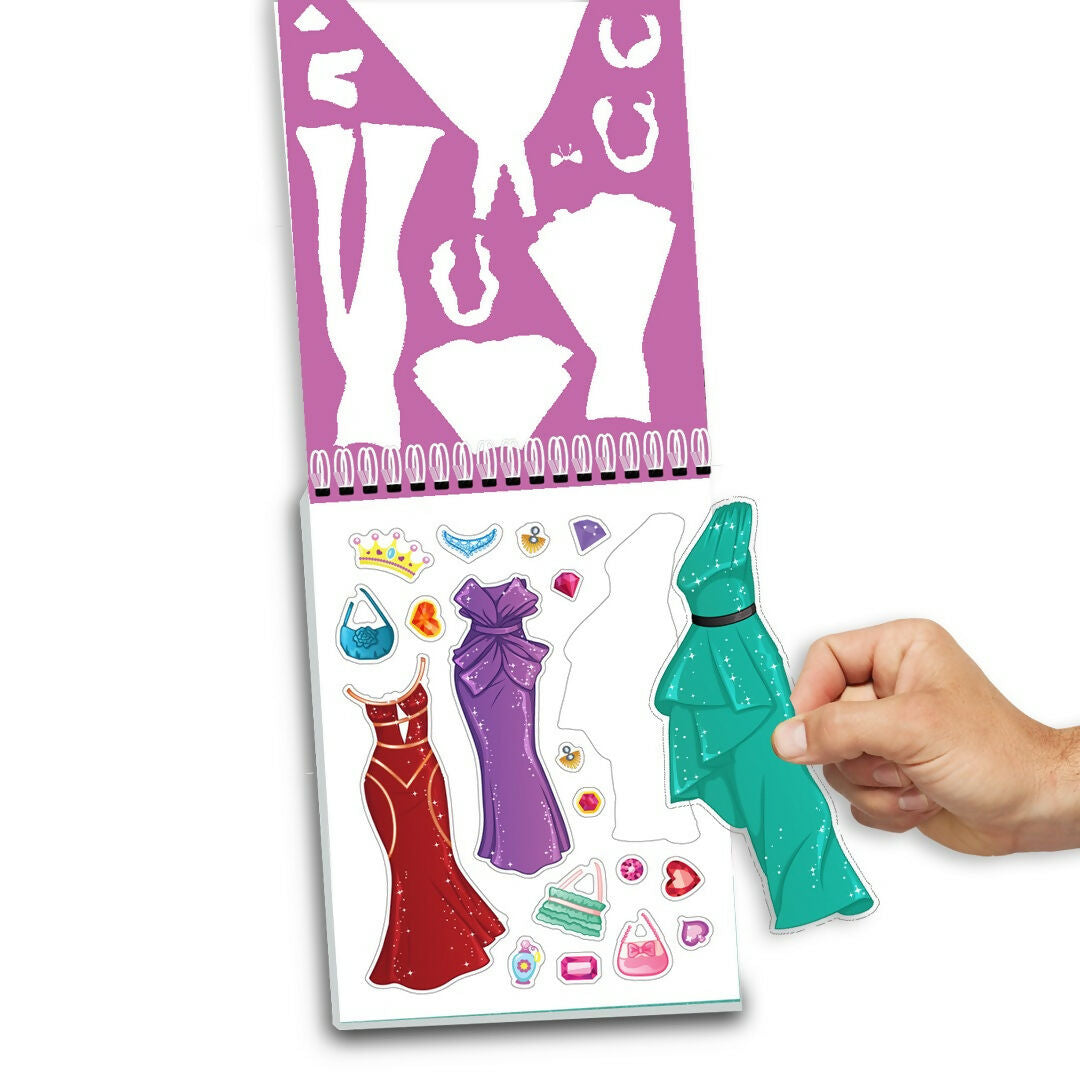 Dreamland Publications Style Studio Fashion Sketch Activity Book 2 for Girls Age 4-8 years - Distacart