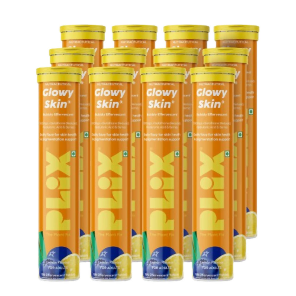 PLIX The Plant Fix Glutathione Skin Tablets With L-Glutathione & Vitamin C - Lemon