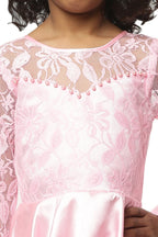 Asmaani Kids Party Wear Stylish Dresses, Perfect for Parties, Functions & Vacations - Pink