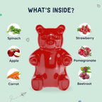 Little Joys Multivitamin Gummies for Kids (7-12 yrs)-No Sugar Added|Strawberry Flavor - Distacart