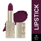 Swiss Beauty Select Creme Touch Hydrating Lipstick - 12 Worthy Wine