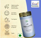 Shuddh Natural Calming Stress Relief Inside-Out Detox Shaanti Floral Tisane - Distacart