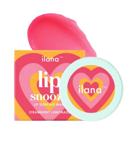 Ilana Lip Snooze Overnight Healing Vegan Lip Mask - Strawberry Lemonade