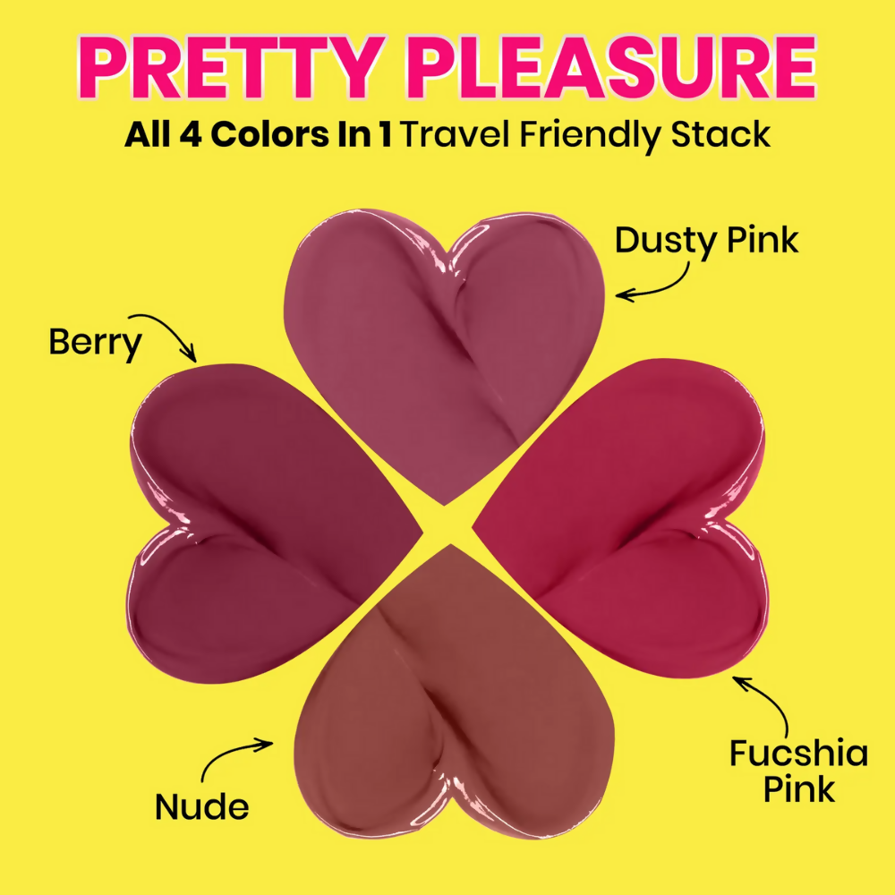 NY Bae 4 IN 1 Lip Play Liquid Lipstick - Pretty Pleasure