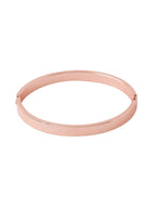 NVR Men's Rose Gold Metal Interlock Kada Bracelet - Distacart