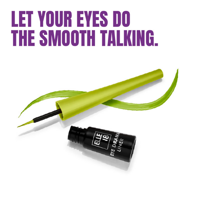 Elle 18 Eye Drama Liner - Glo Green