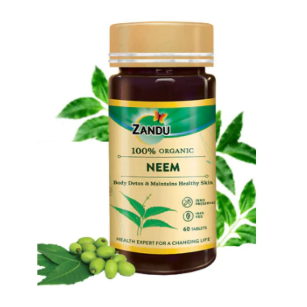Zandu Neem Tablets - Distacart