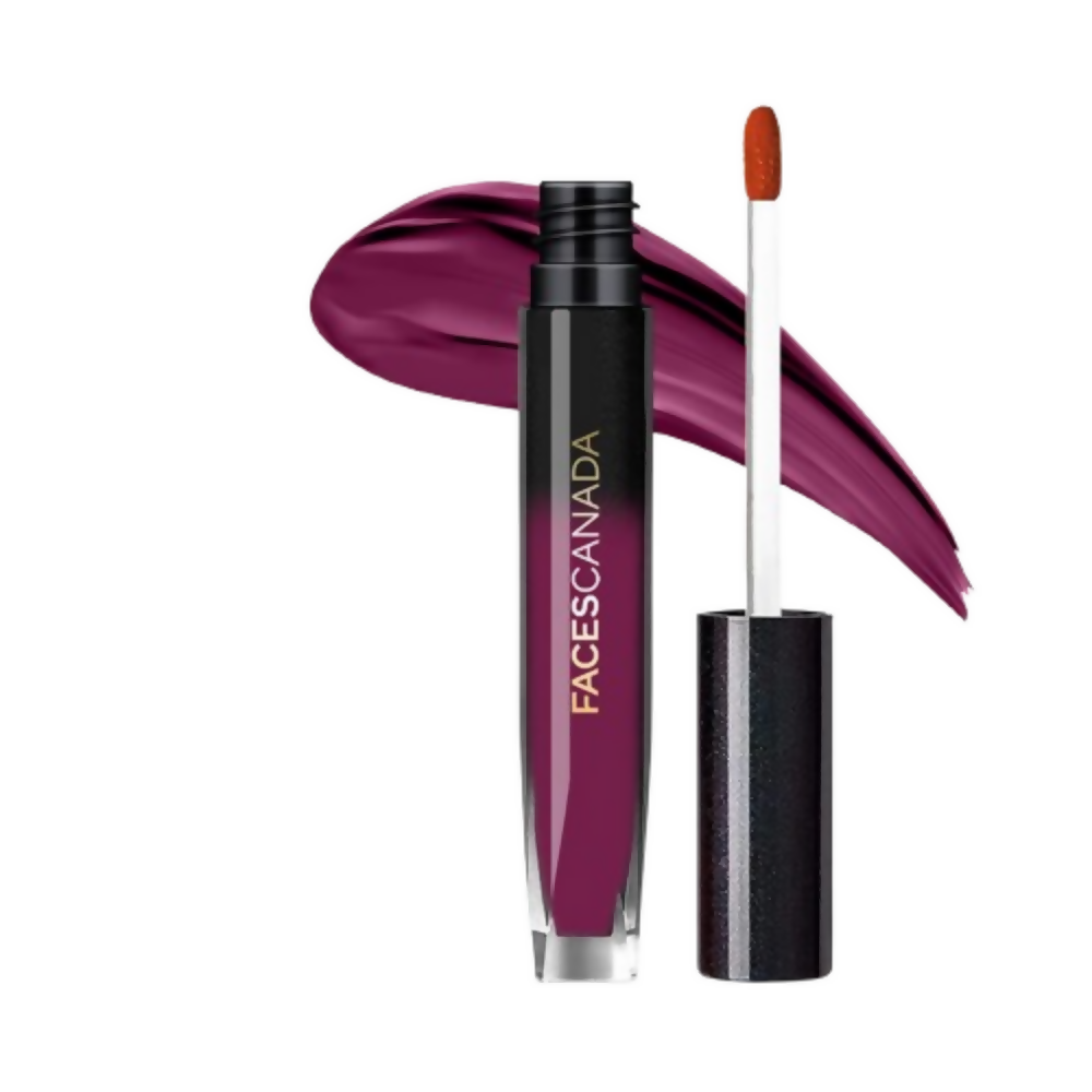 Faces Canada Comfy Silk Liquid Lipstick - Spontaneous Plum 06