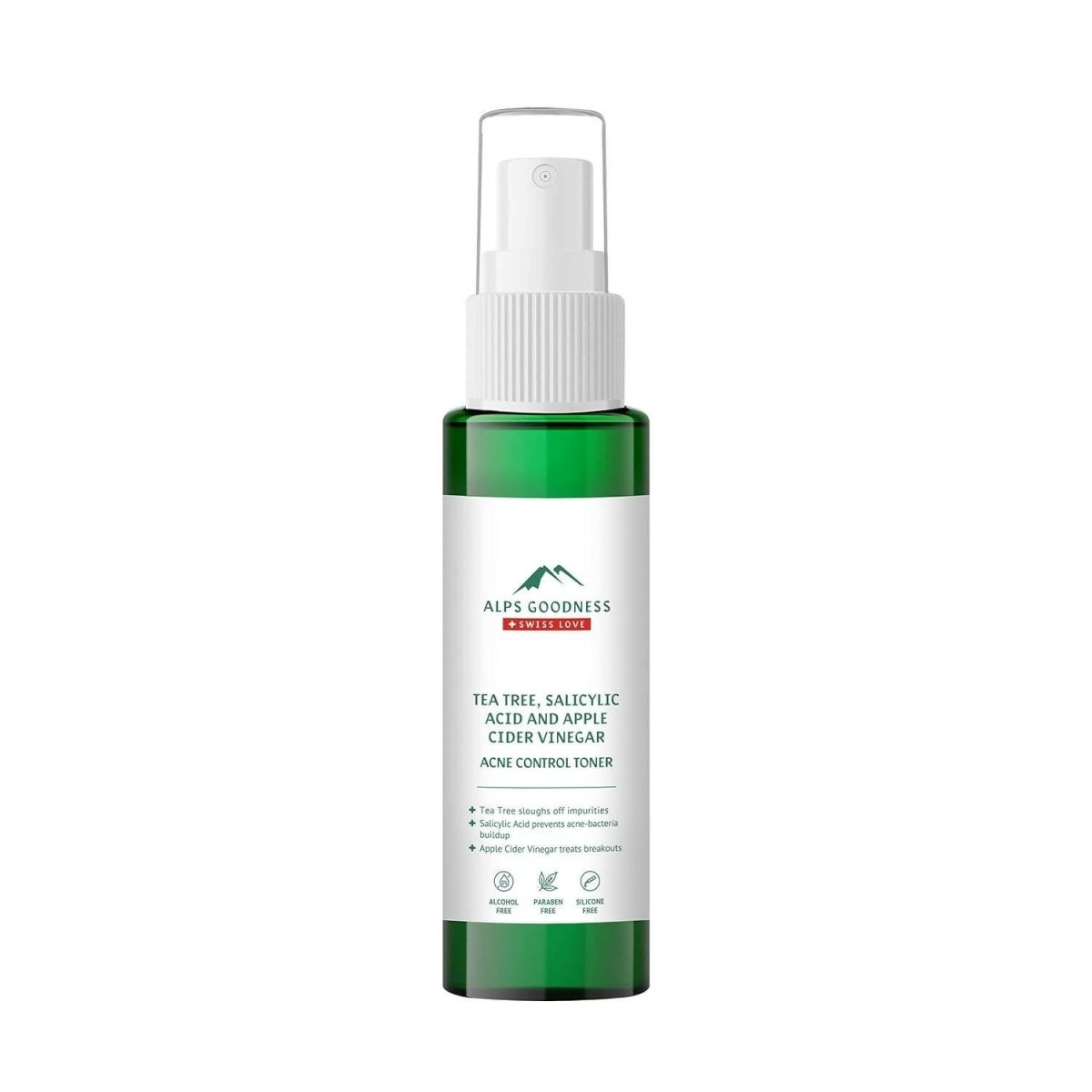 Alps Goodness Acne Control Toner for Oily Skin with Tea Tree Apple, Cider Vinegar & Salicylic Acid