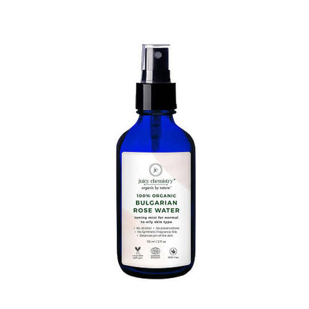 Juicy Chemistry Bulgarian Rose Water Toner for brighter skin