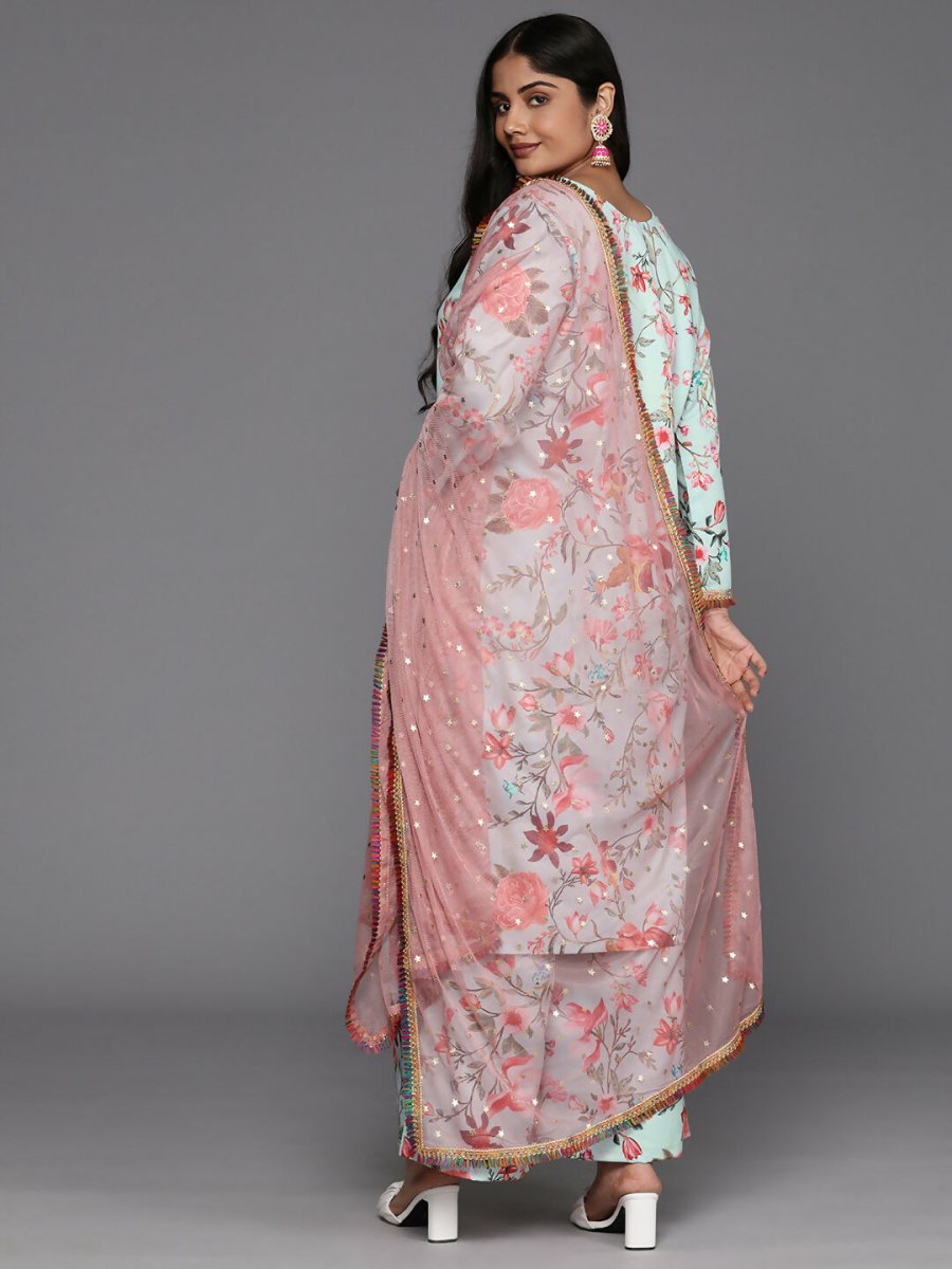 Ahalyaa Women's Traditional wear Kurta Set - Multi Color