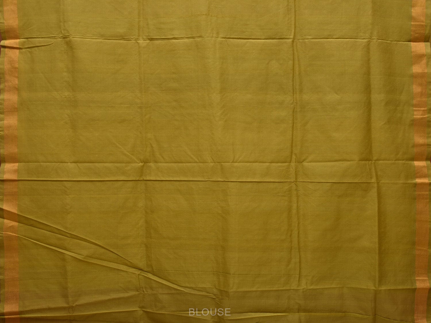 Olive Uppada Cotton Handloom Saree with Jamdani Pallu Design - Global Threads