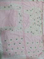 Jyoti Fashion Stunning Baby Pink Faux Georgette 3MM Sequins with Thread & Jari Embroidery Lehenga Choli with Dupatta
