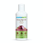 Mamaearth Onion Hair Oil available sizes 50ml 100ml 150ml