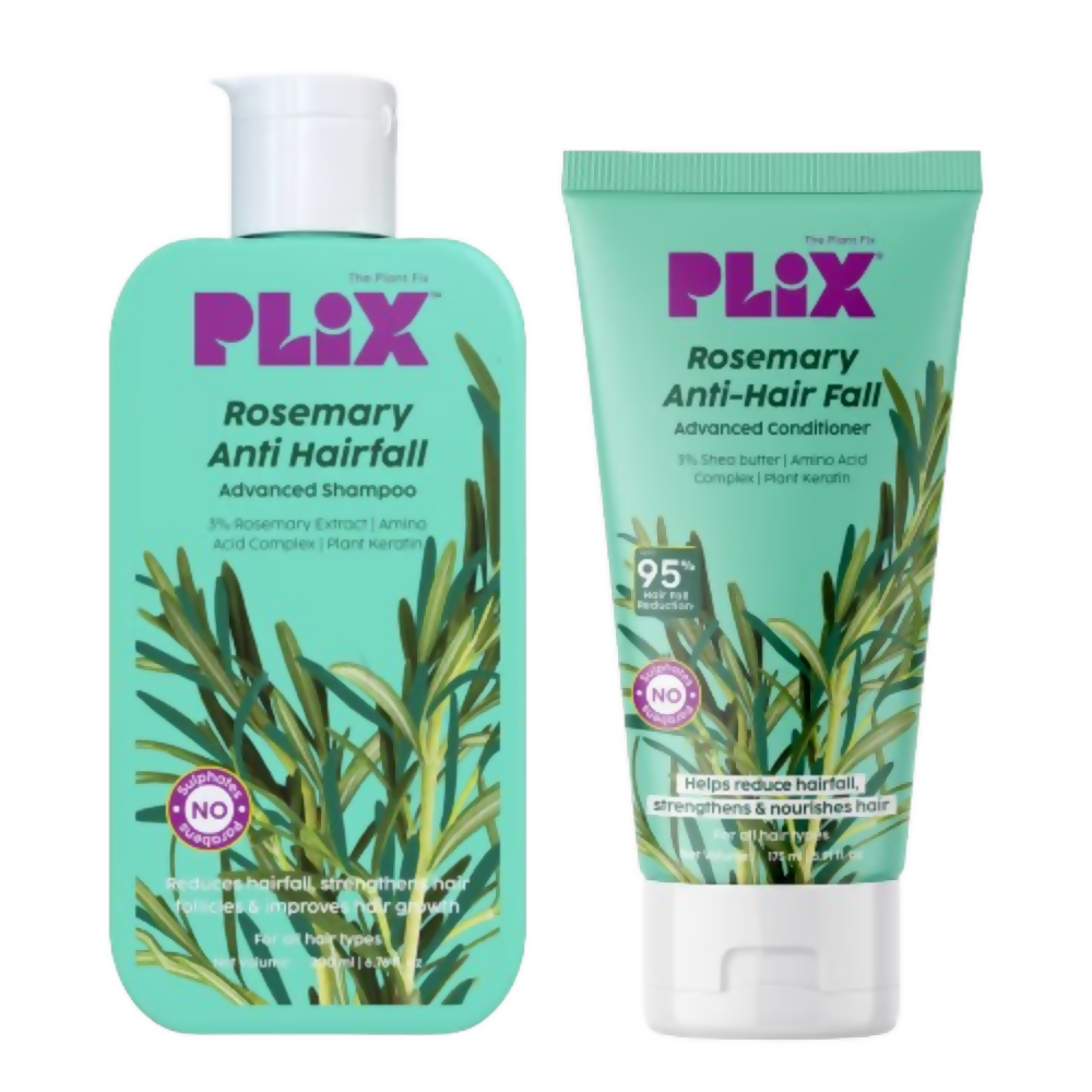 PLIX The Plant Fix Rosemary Anti Hairfall Regime Advanced Shampoo & Conditioner