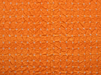 Orange and Red Bandhani Kanchipuram Silk Handloom Dupatta with Border and Chakra Design - Global Threads